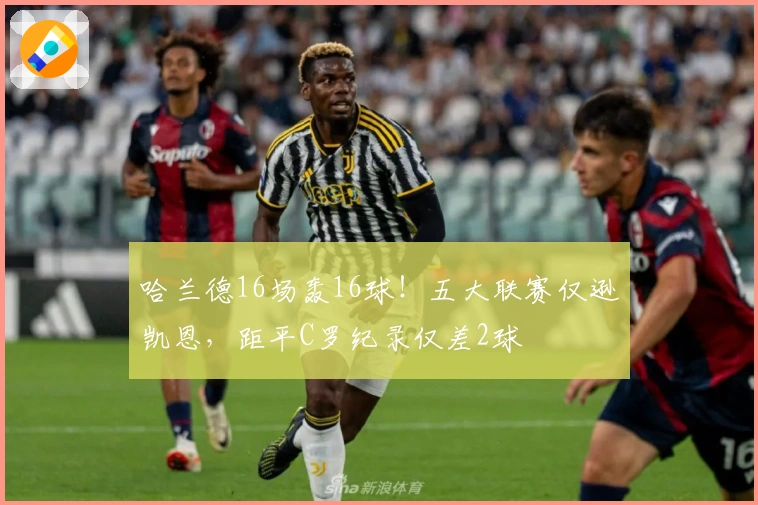 哈兰德16场轰16球！五大联赛仅逊凯恩，距平C罗纪录仅差2球